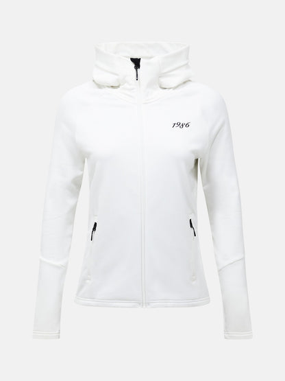 W 40Y Rider Zip Hood-OFFWHITE