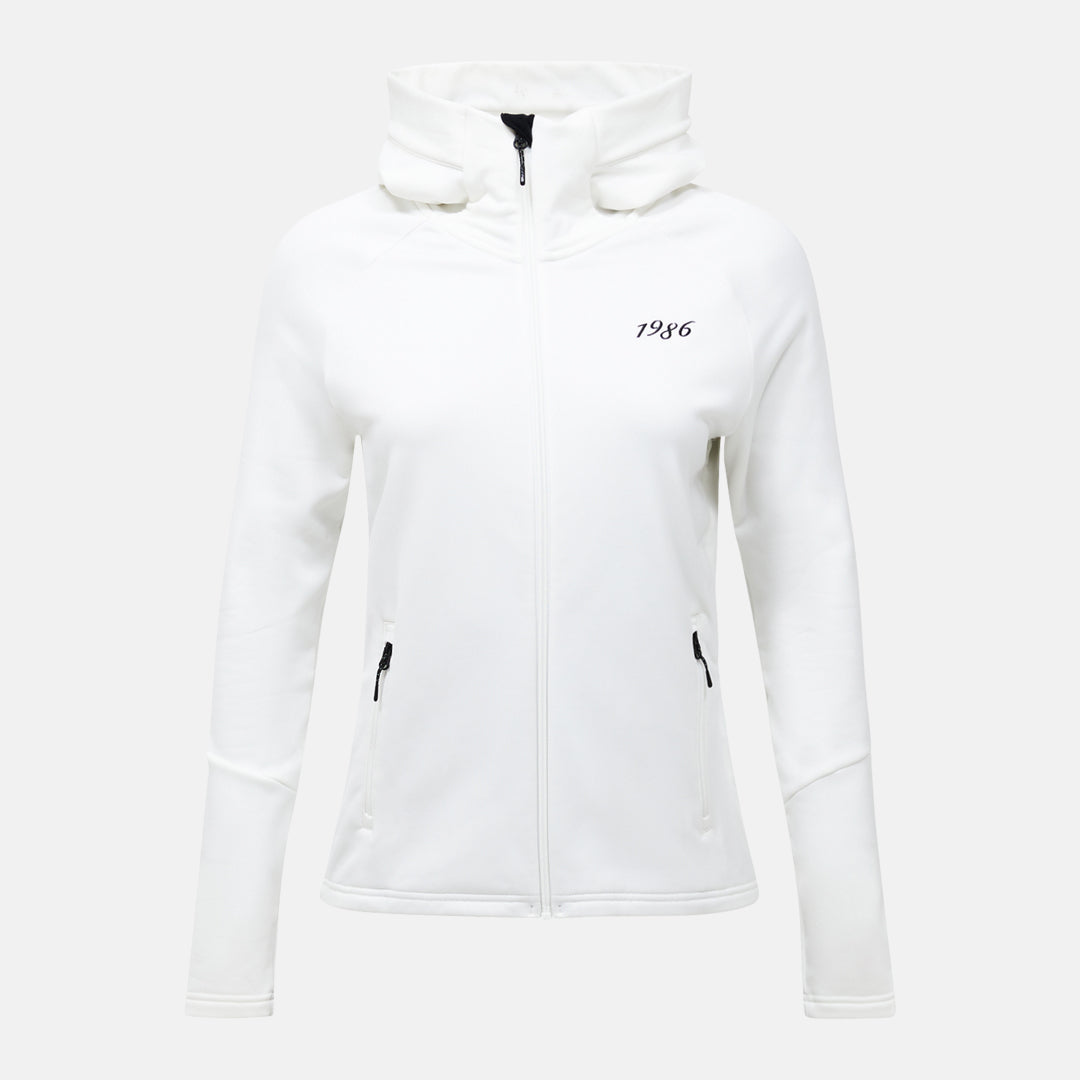 W 40Y Rider Zip Hood-OFFWHITE
