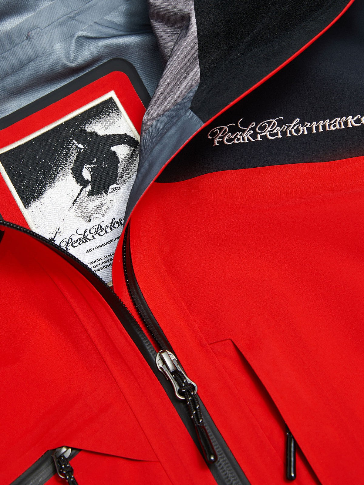 M 40Y Alpine Gore-Tex Str-RACING RED-BLA
