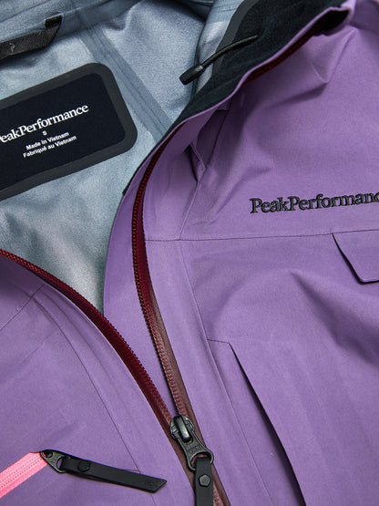 W Alpine Gore-Tex 3L Jack-MONTANA GRAPE