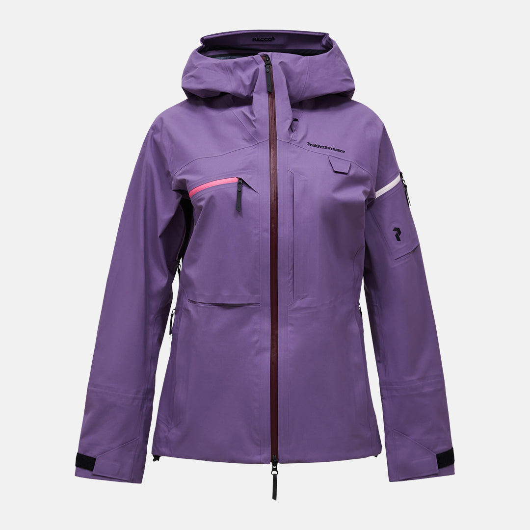 W Alpine Gore-Tex 3L Jack-MONTANA GRAPE