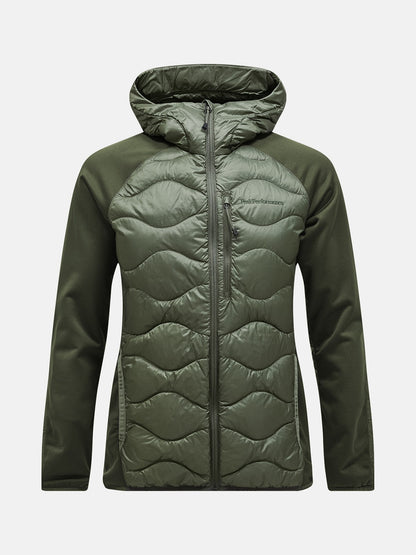 M HELIUM DOWN HYBRID HOOD PINE NEEDLE