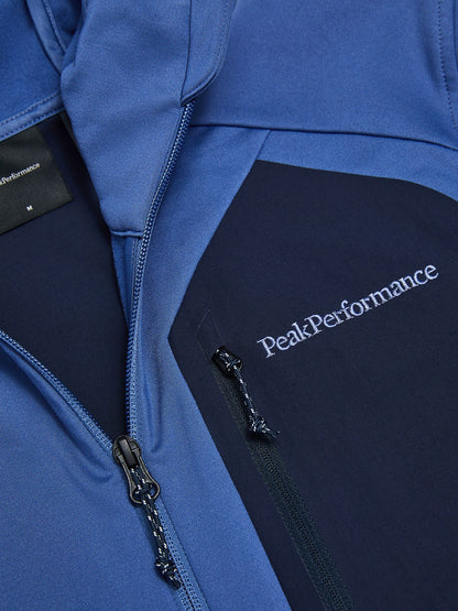 M Utility Light Zip Hood SUMMIT SKY