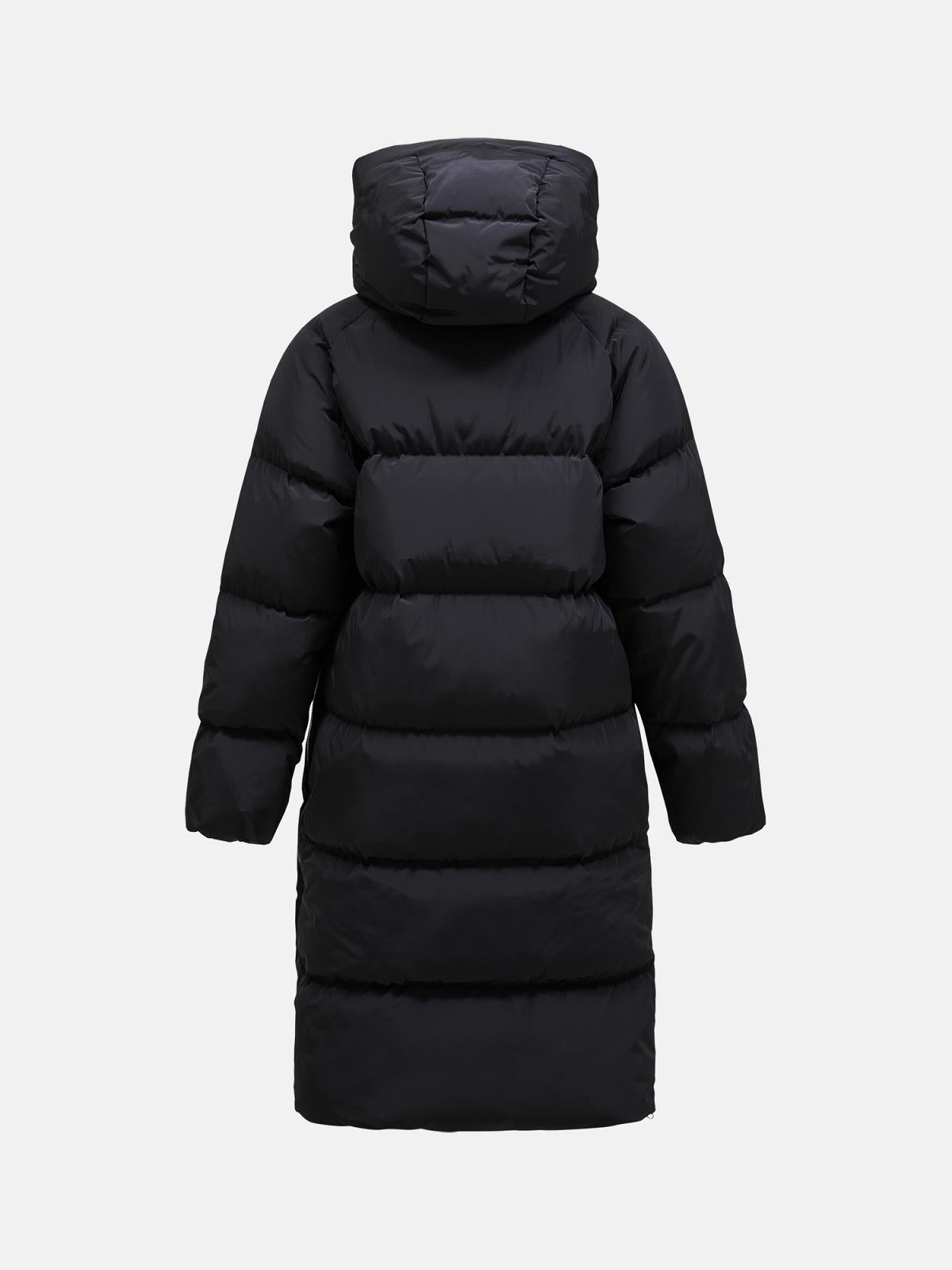 W Bluebird Down Coat-BLACK