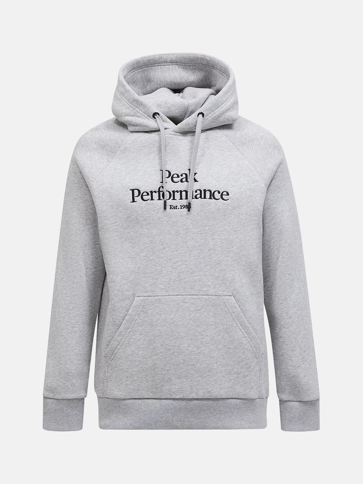 M Original Hood-MED GREY MELANGE-BLACK