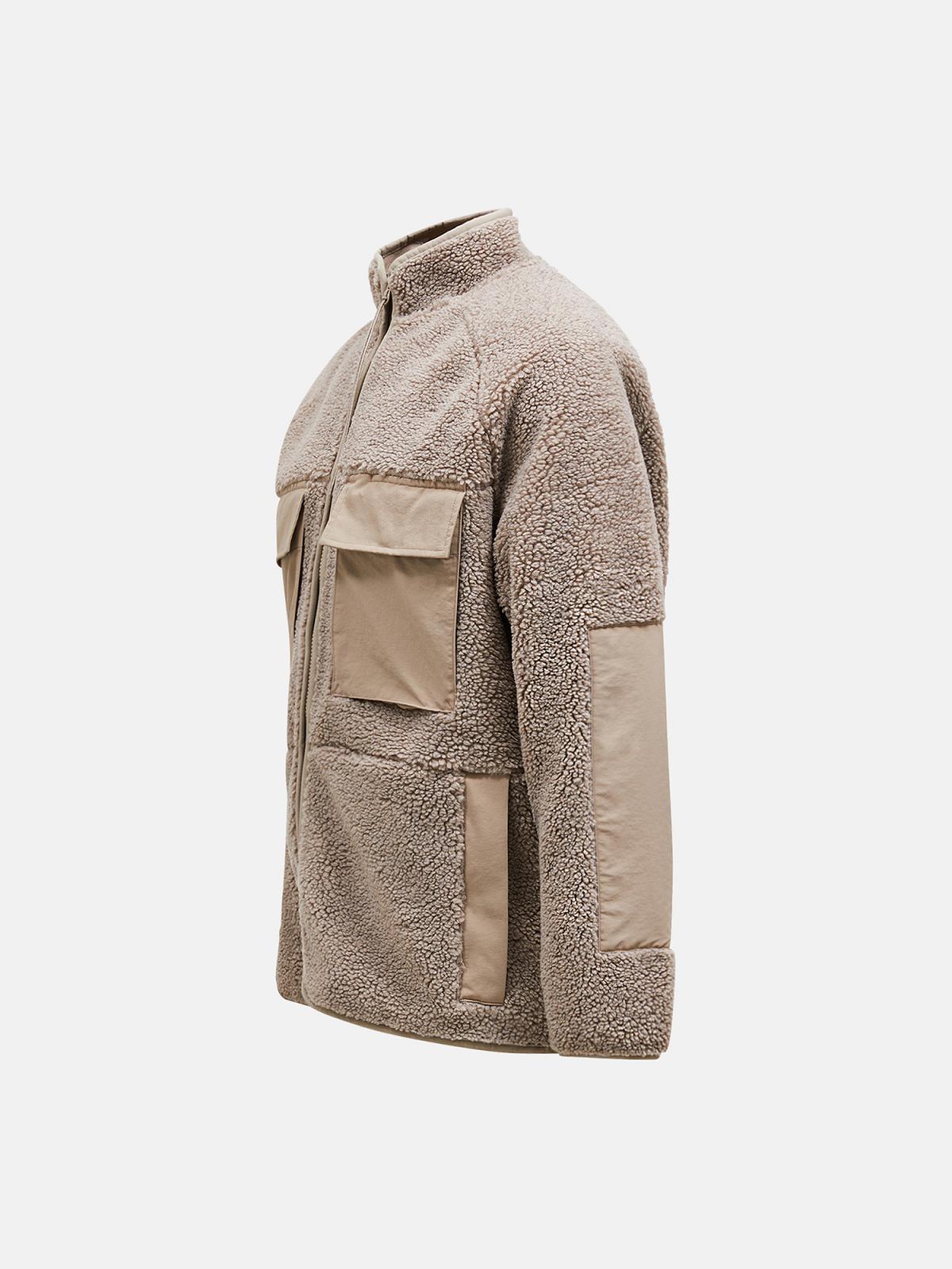 M Heavy Pile Oversized Ja-AVID BEIGE