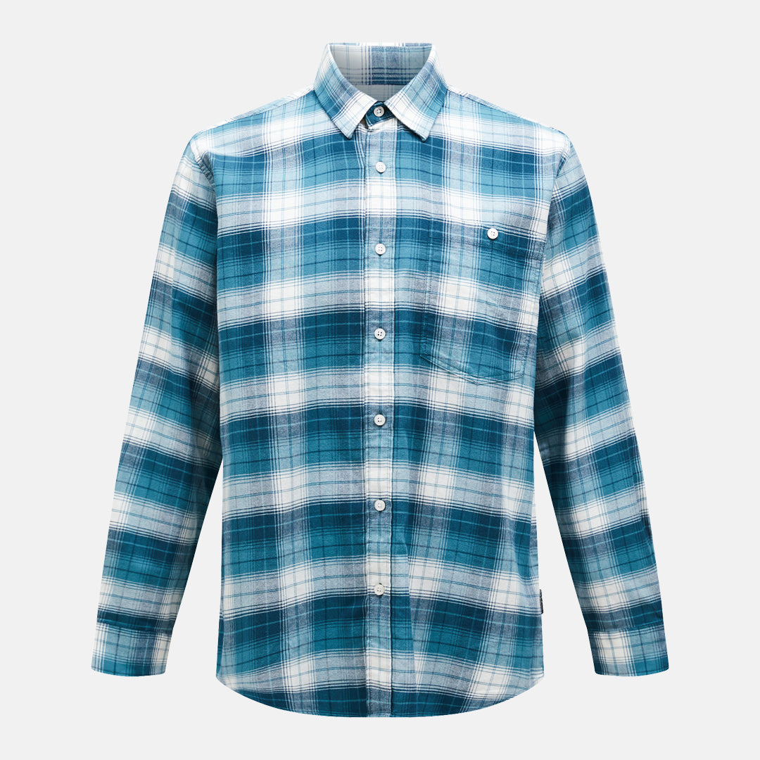 M Flannel Shirt-244 CHECK