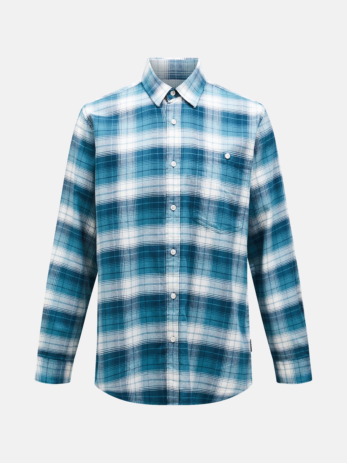 M Flannel Shirt-244 CHECK