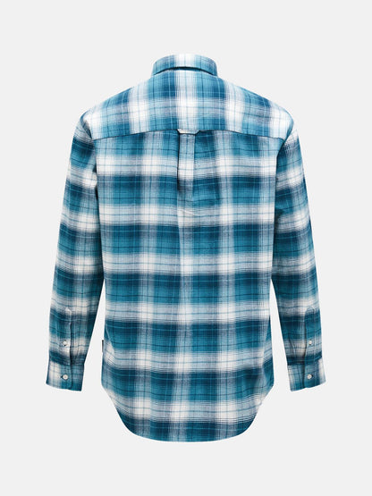 M Flannel Shirt-244 CHECK