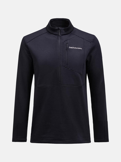 M Trail Polartec Half Zip-BLACK