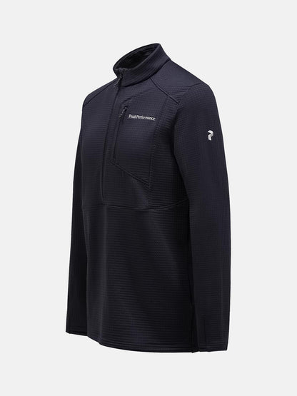 M Trail Polartec Half Zip-BLACK