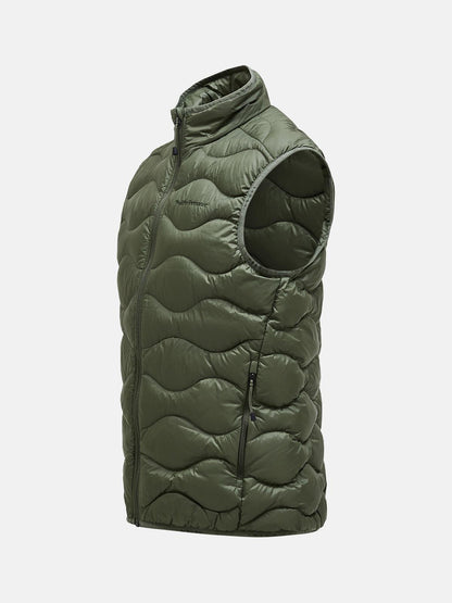 M Helium Down Vest-PINE NEEDLE